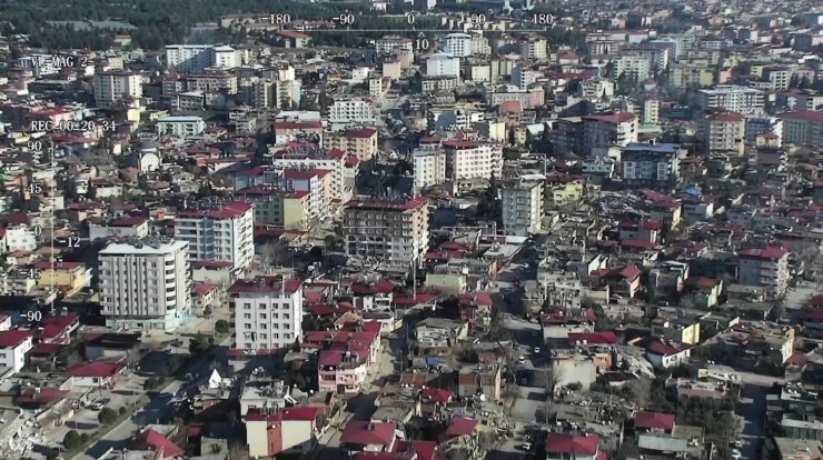 Uydu görüntüleri ve İHA'lar ile hasar tespit çalışması