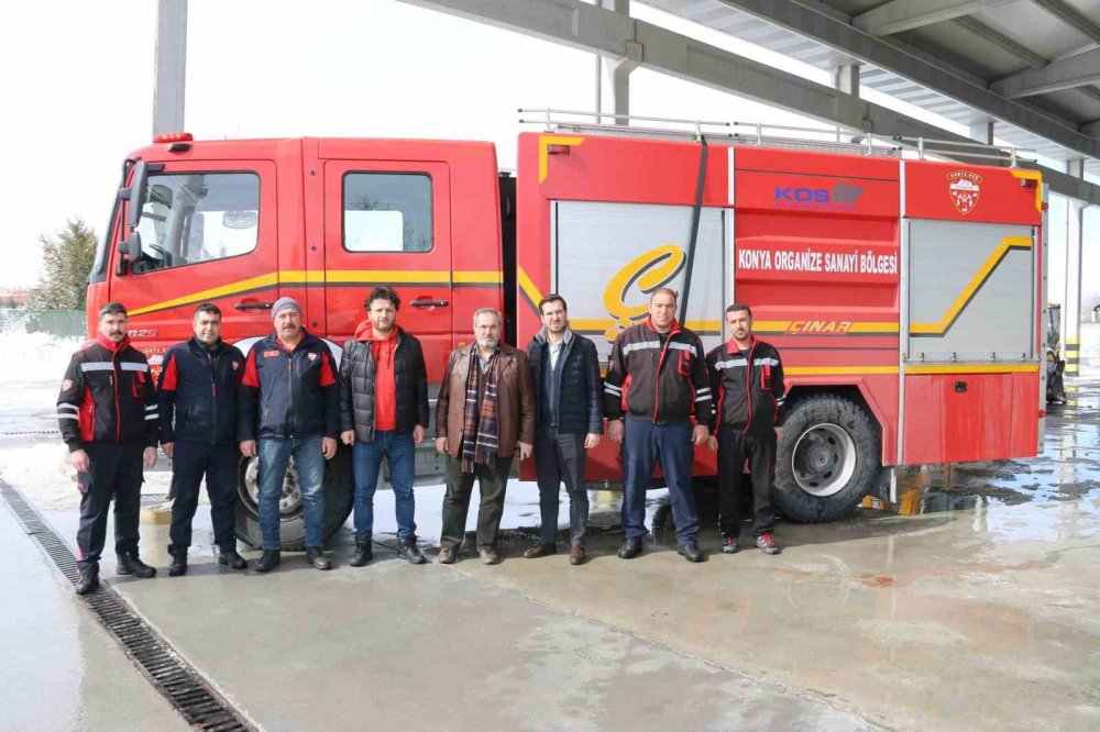 Konya Organize Sanayi Bölgesi’nde deprem bölgesine yardım seferberliği