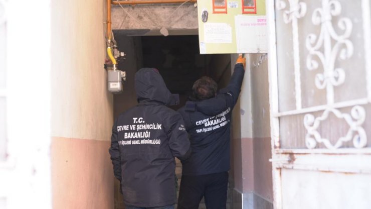 Deprem bölgesinde hasar tespitinin yüzde 35’i tamamlandı