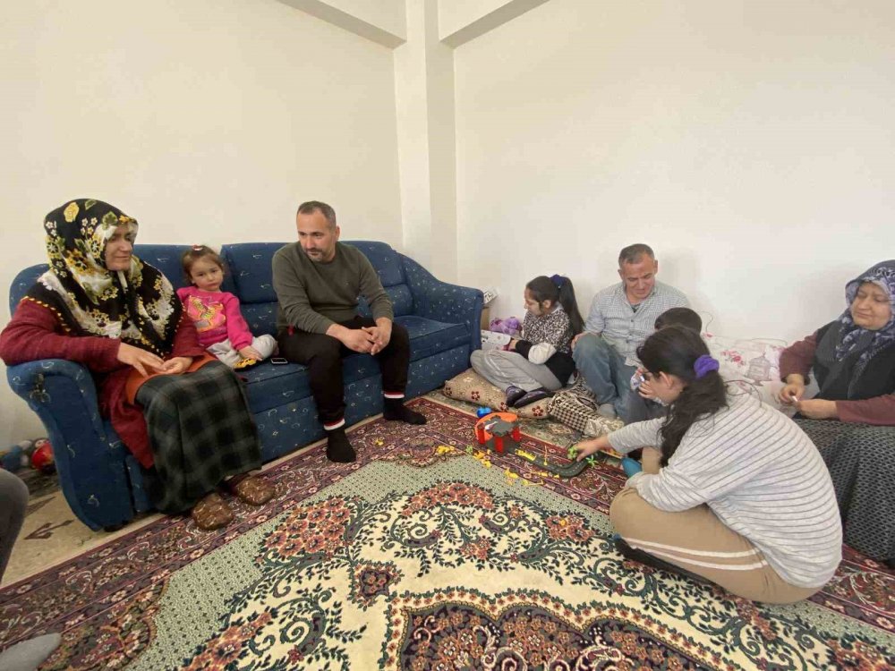 Dedemli evlerine yerleşen depremzede: "Konya halkı sahip çıktı"