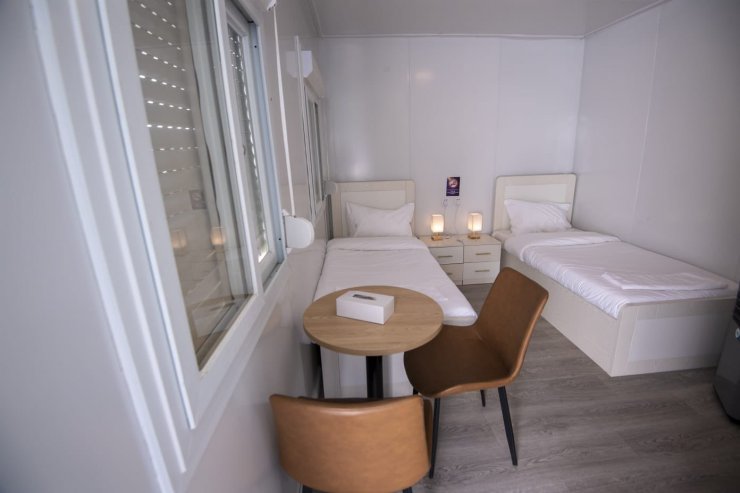 Katar’ın bağışladığı konteynerin bir bölüm daha yolda