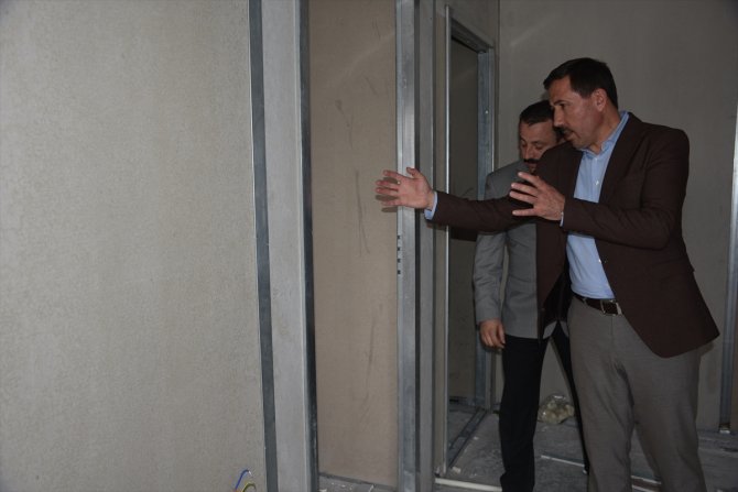 Konya'da depremzedeler için yaşam alanı kuruluyor