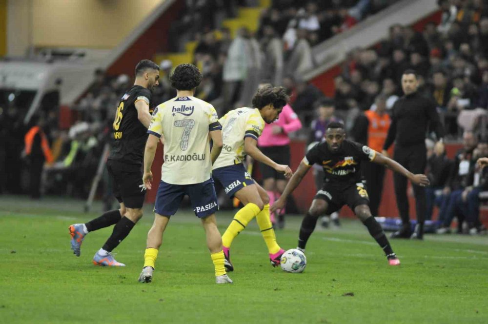 Kayserispor’un serisine Fenerbahçe "dur" dedi