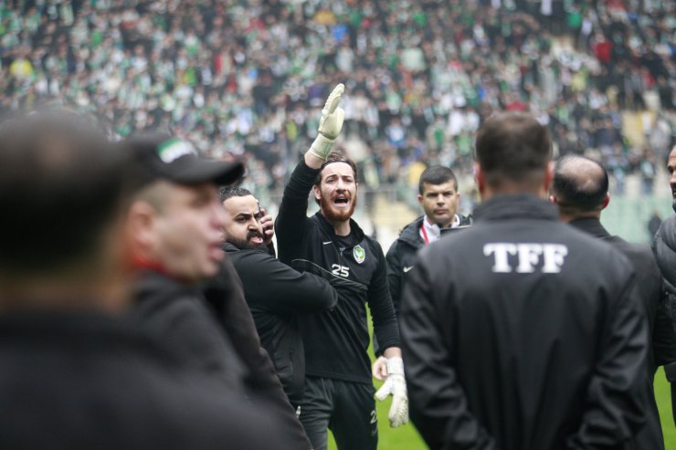 Olaylı Bursaspor-Amedspor maçı sonrası 9 kişi gözaltına alındı