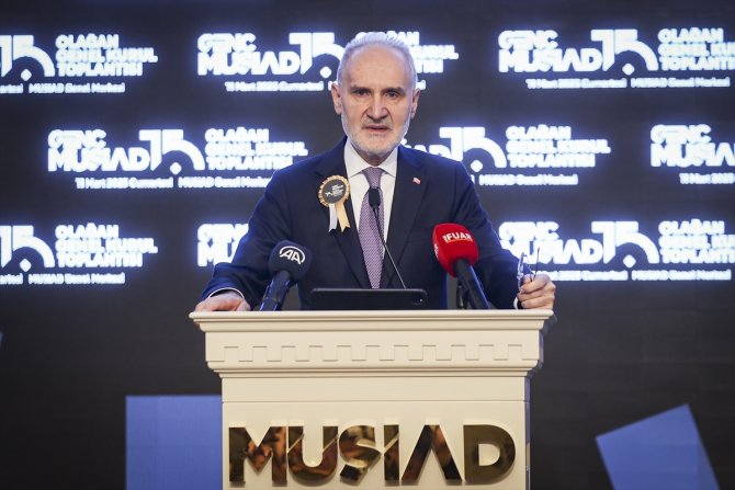 "Genç MÜSİAD'ı etkin kılan güç ise bizi biz yapan değerlerimizdir"