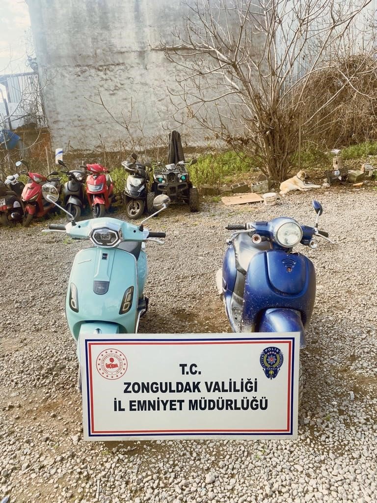 İki mahalleden motosiklet çalan şüpheli tutuklandı