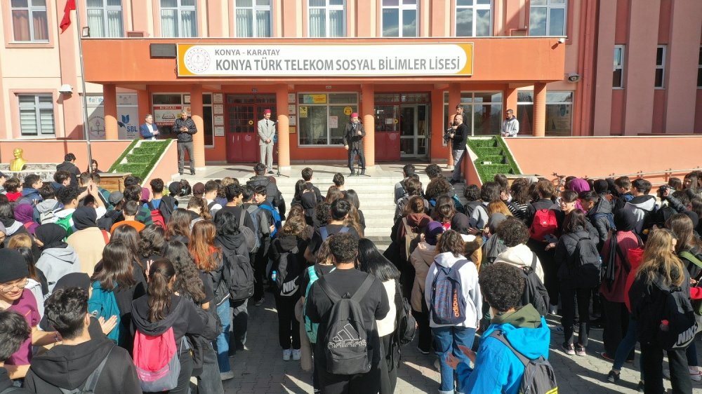 Konya'da İstiklal Marşı’nın kabulünün 102. yıl dönümünde anlamlı anma projesi