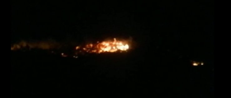 Trabzon'da yangın! Lodosun etkisiyle yayıldı