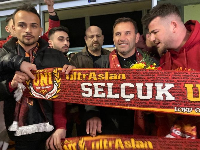 Galatasaray kafilesi Konya'ya geldi