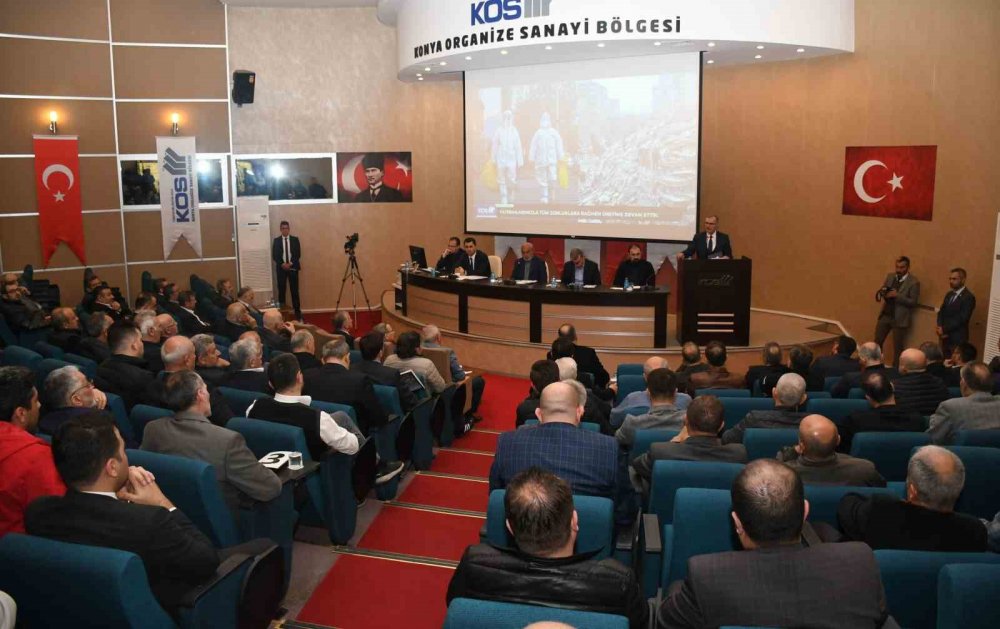 Başkan Kütükcü, Konya OSB’de güven tazeledi