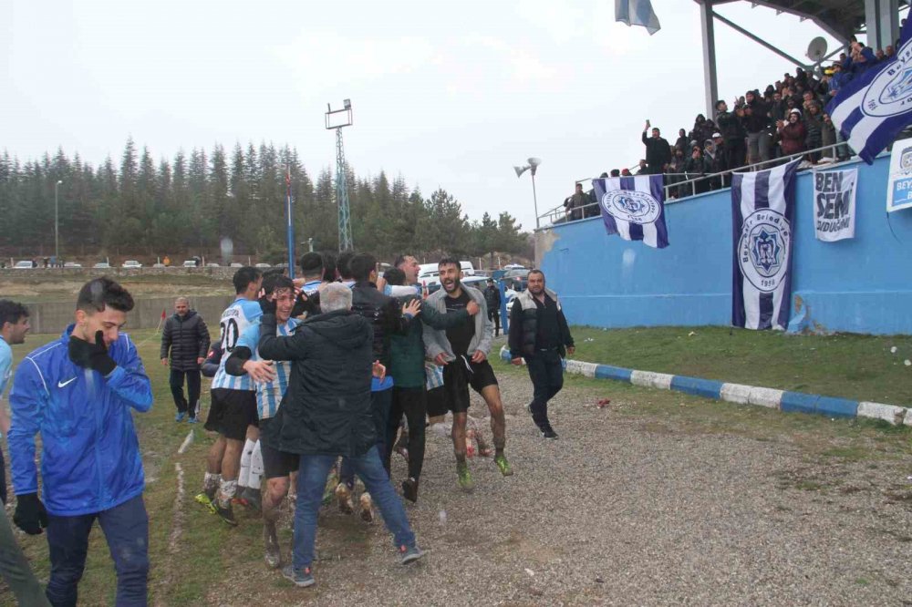 Konya'da görülmemiş şampiyonluk sevinci! Böyle kutladılar