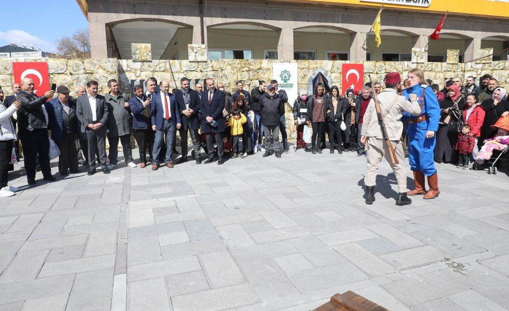 Konya'da Çanakkale ruhu yeniden yaşatıldı