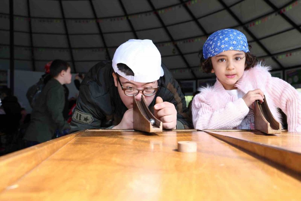 Özel çocuklar Meram’da unutulmaz bir gün yaşadı