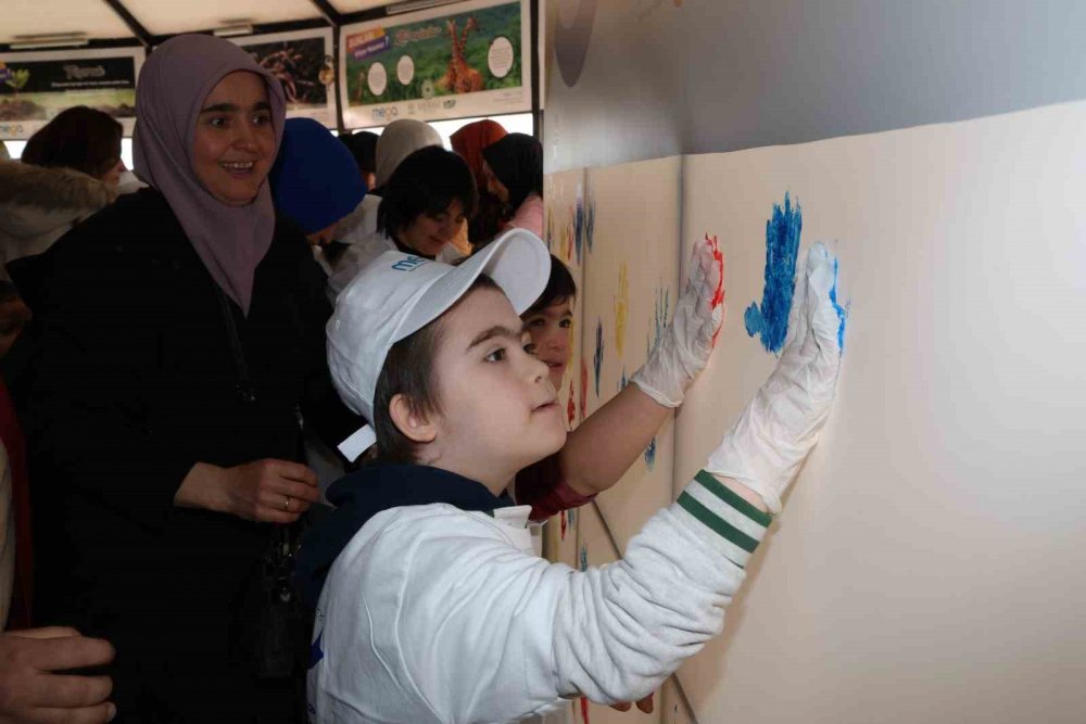 Özel çocuklar Meram’da unutulmaz bir gün yaşadı