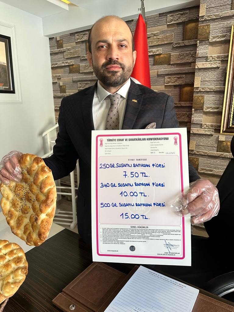 Ramazan pidesi 3 ayrı fiyattan satılacak