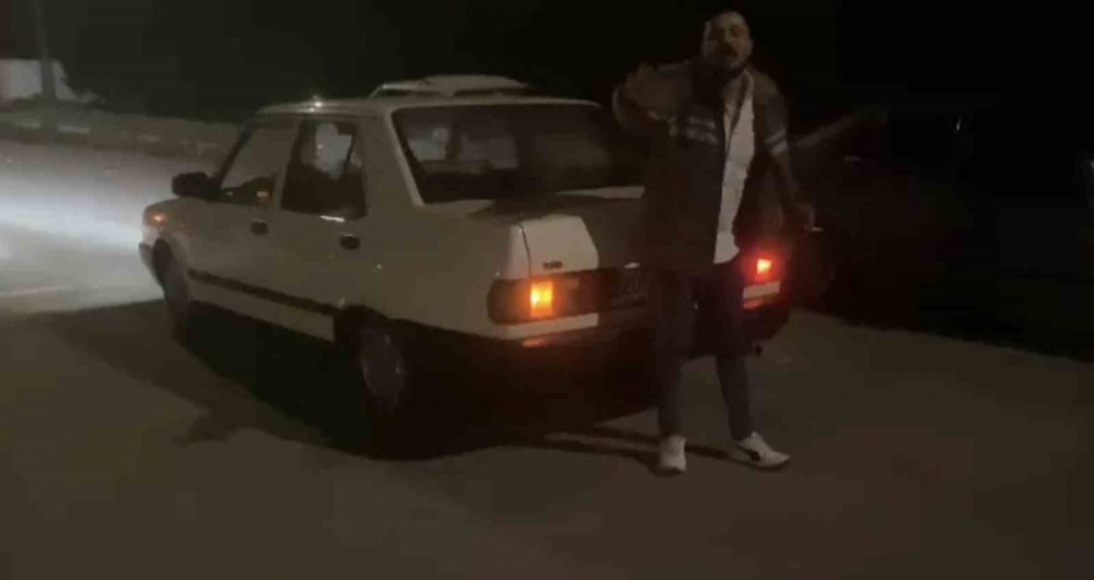 Drift attı, 20 bin TL ceza yedi