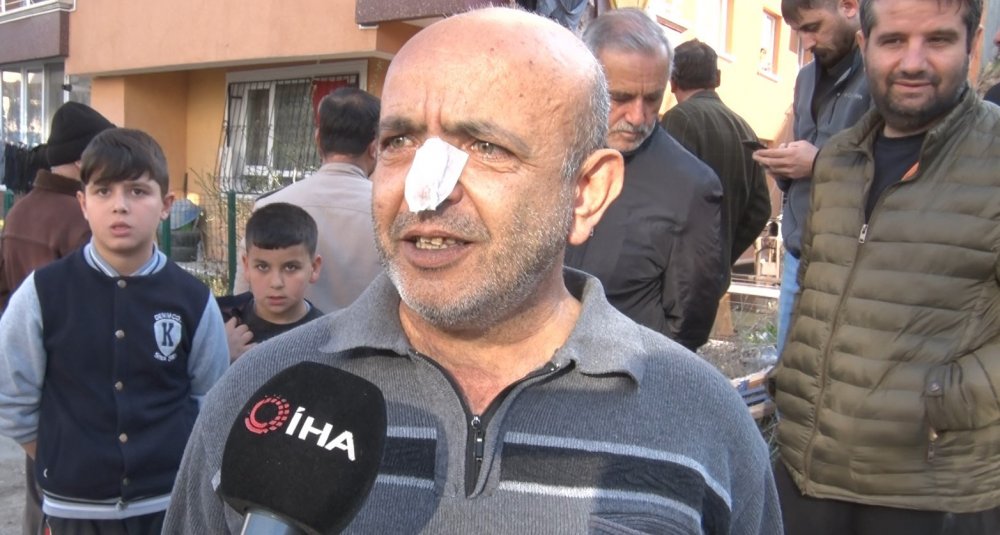 Otomobil bina boşluğuna uçtu: 5 yaralı