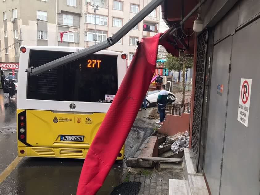 Halk otobüsü dehşeti!