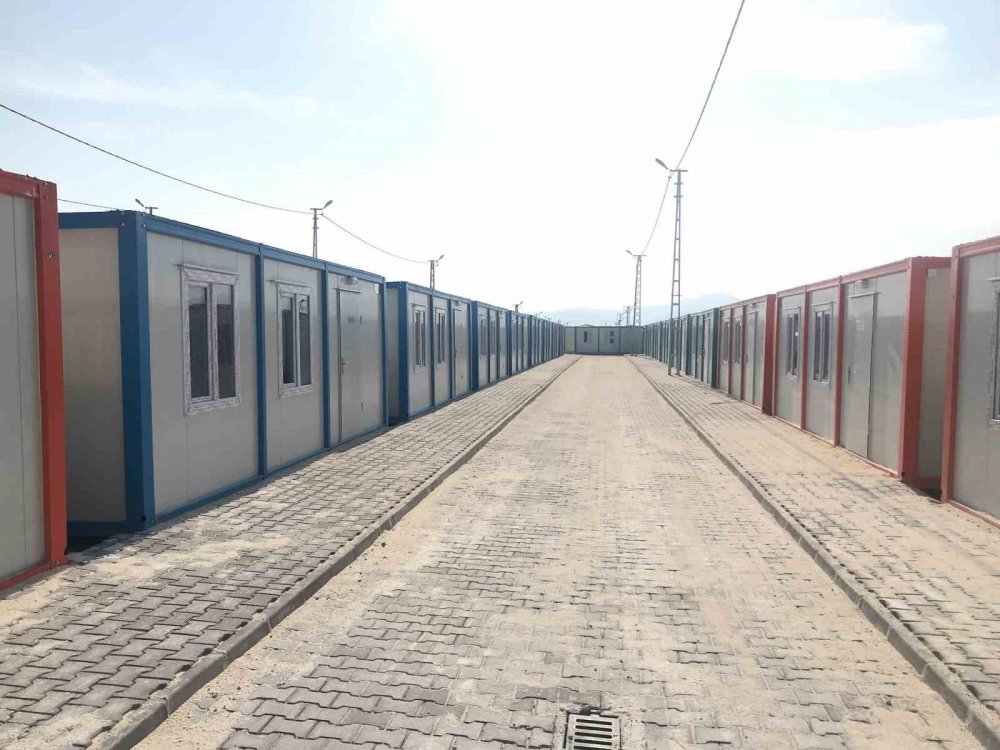 Hatay’da Konya Konteyner Kent’in ilk etabı tamamlanmak üzere