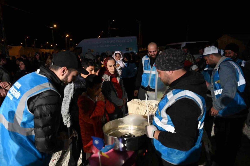Konya Büyükşehir Hatay’da Ramazan etkinliklerini sürdürüyor