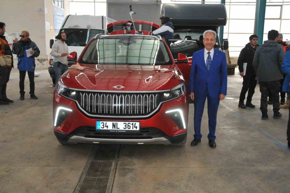 Yerli otomobil TOGG’a Akşehir’de yoğun ilgi