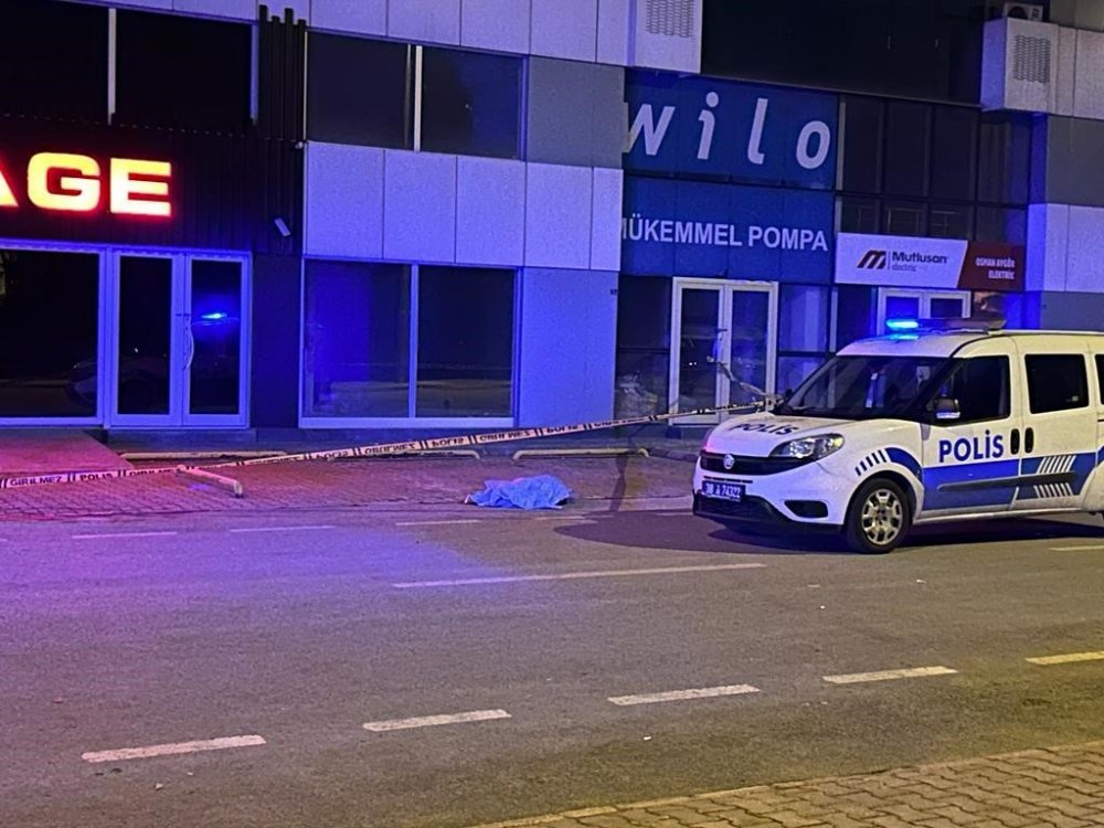 14. kattan düşen şahıs hayatını kaybetti