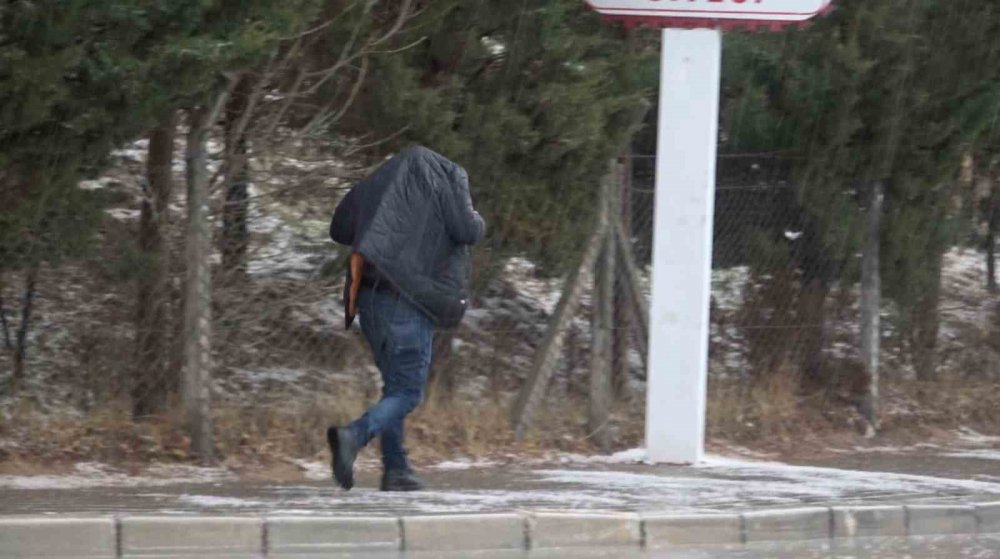 Aksaray’da yağmur ve dolu yağışı