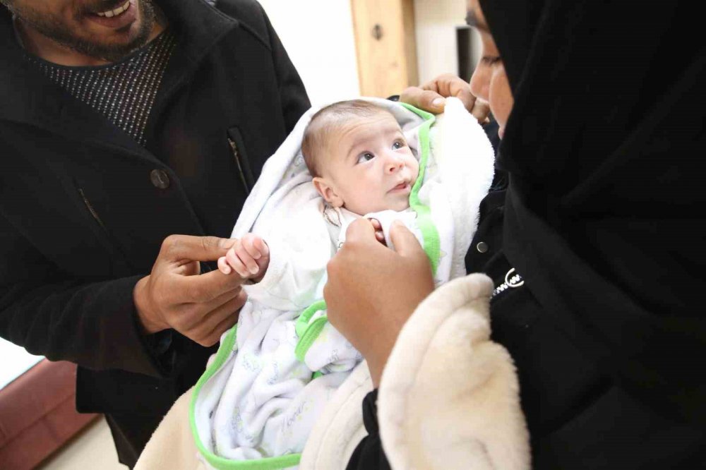 3 aylık Meryem bebek, DNA testlerinin ardından ailesine kavuştu
