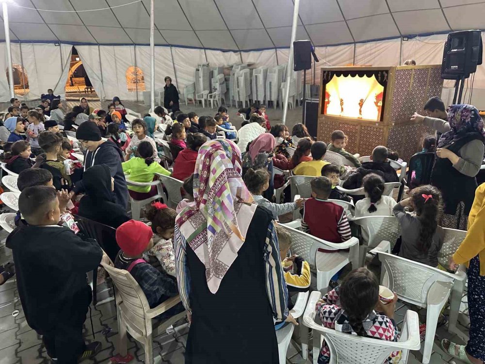 Konya Konteyner Kentte çocuklara moral veren etkinlikler