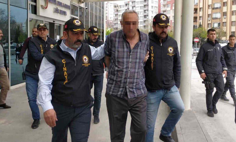 Konya’daki komşu cinayeti kamerada! İki isim tutuklandı