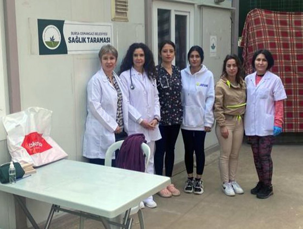 Sağlık taraması başladı