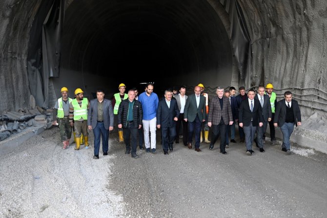 Konya'da devam eden Alacabel tünelinde son durum
