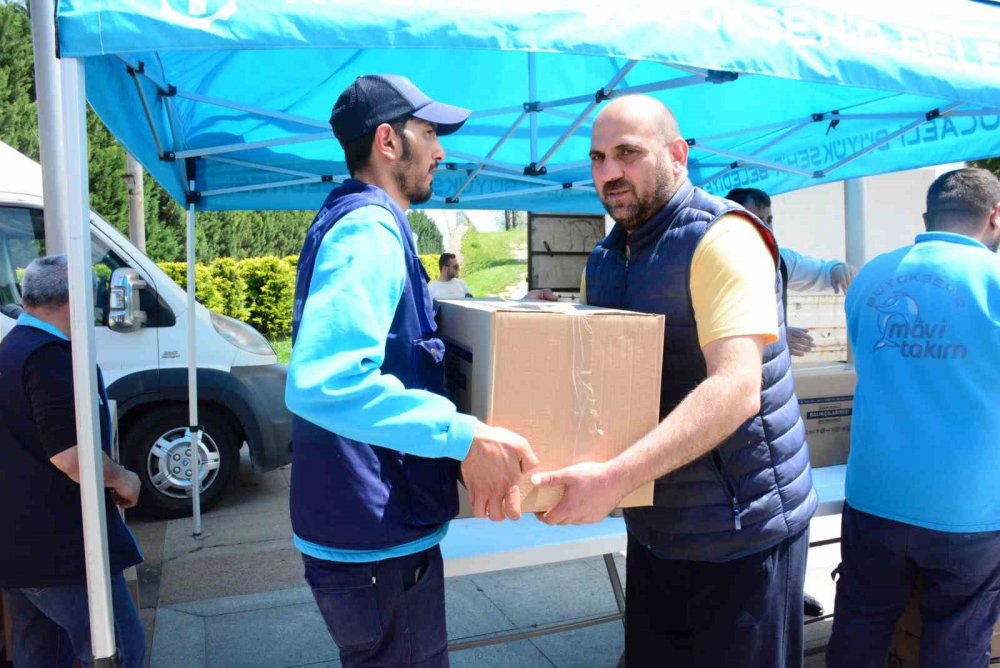 Küçük ölçekli balıkçılara malzeme desteği