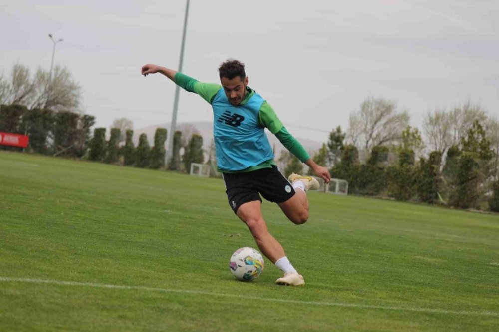 Konyaspor, Kayserispor maçı hazırlıklarını sürdürdü