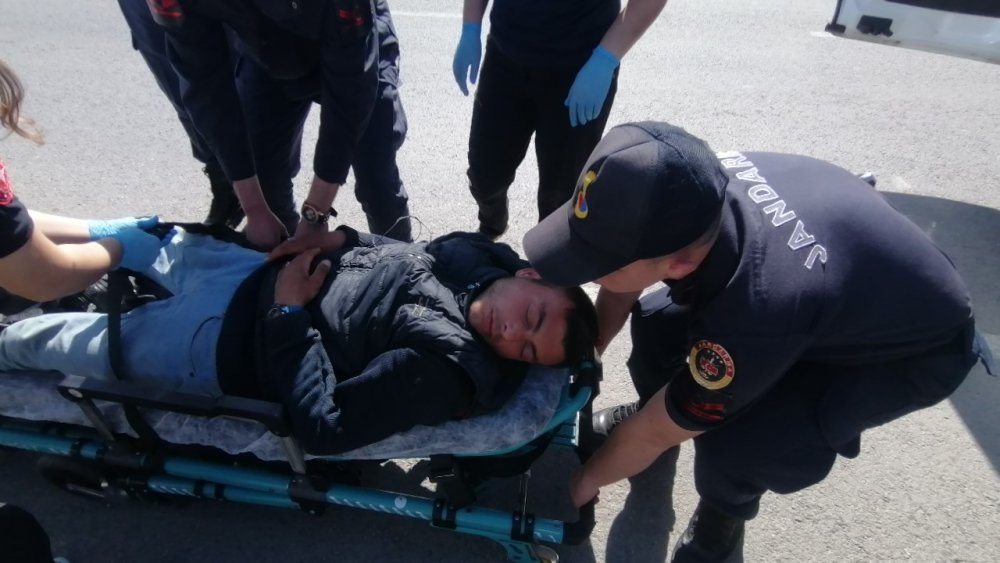 Yol kenarındaki baygın bulundu