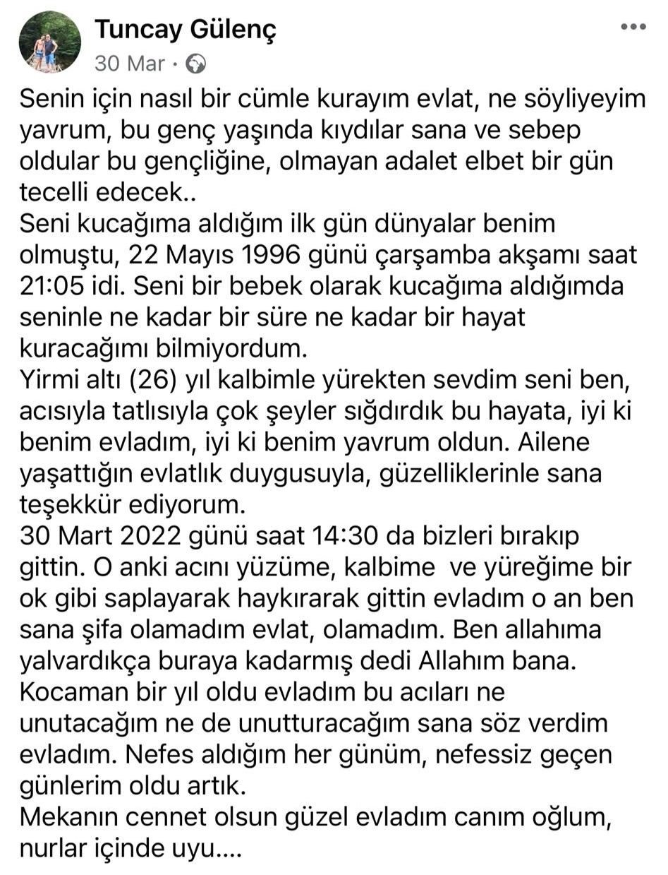 Evinin önünde kadın cesedi bulunan şahıs, oğlunun mezarı başında ölü bulundu