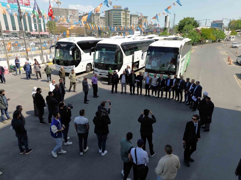 AK Parti İstanbul’dan Anadolu’ya 1000 otobüs