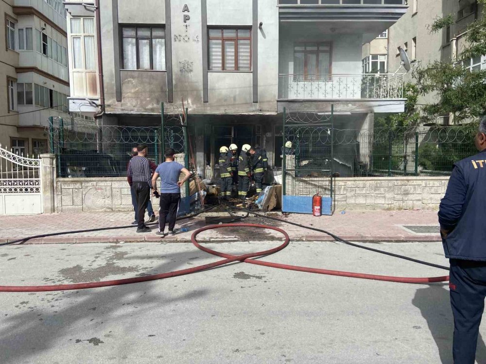 Konya’da yangın! Hepsi kullanılamaz hale geldi