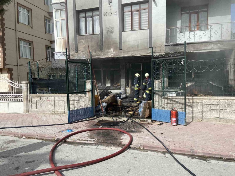 Konya’da yangın! Hepsi kullanılamaz hale geldi