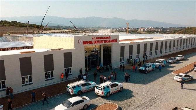 60 günde tamamlandı, Defne Devlet Hastanesi açılıyor