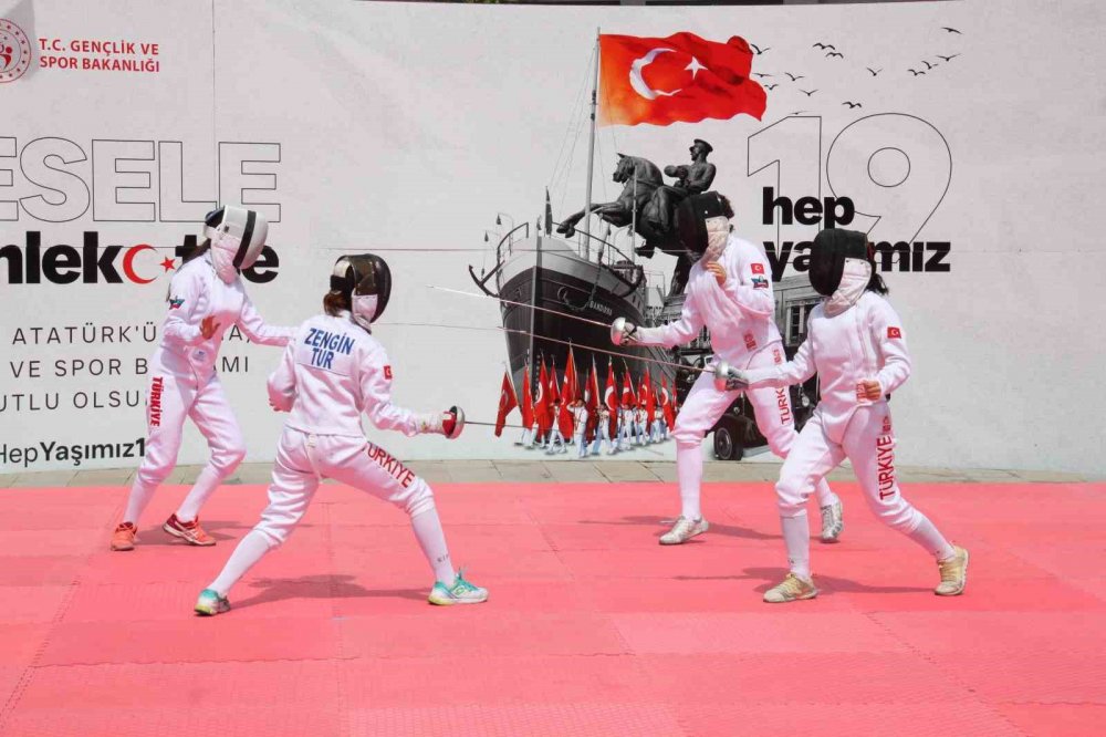Konya’da 19 Mayıs çeşitli etkinliklerle kutlandı