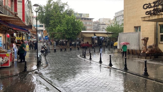 Dolu ve sağanak etkili oldu
