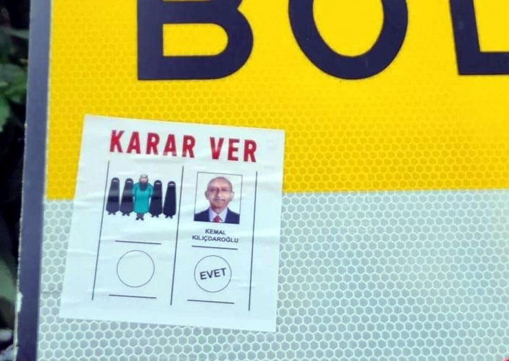AK Parti'den Marmaraereğlisi'nde asılan broşürler için suç duyurusu