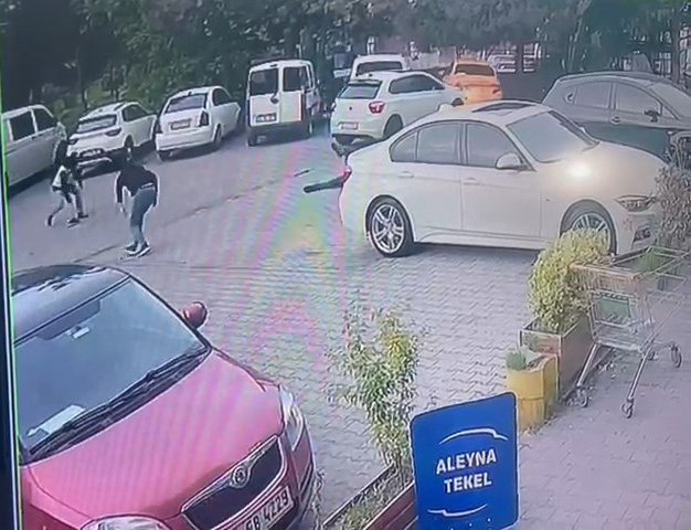 Otopark cinayetinin kamera görüntüleri ortaya çıktı