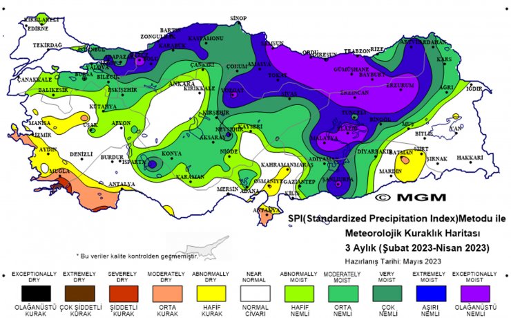 Nisanda yağışlar yüz güldürdü! Konya'da fark yaşandı