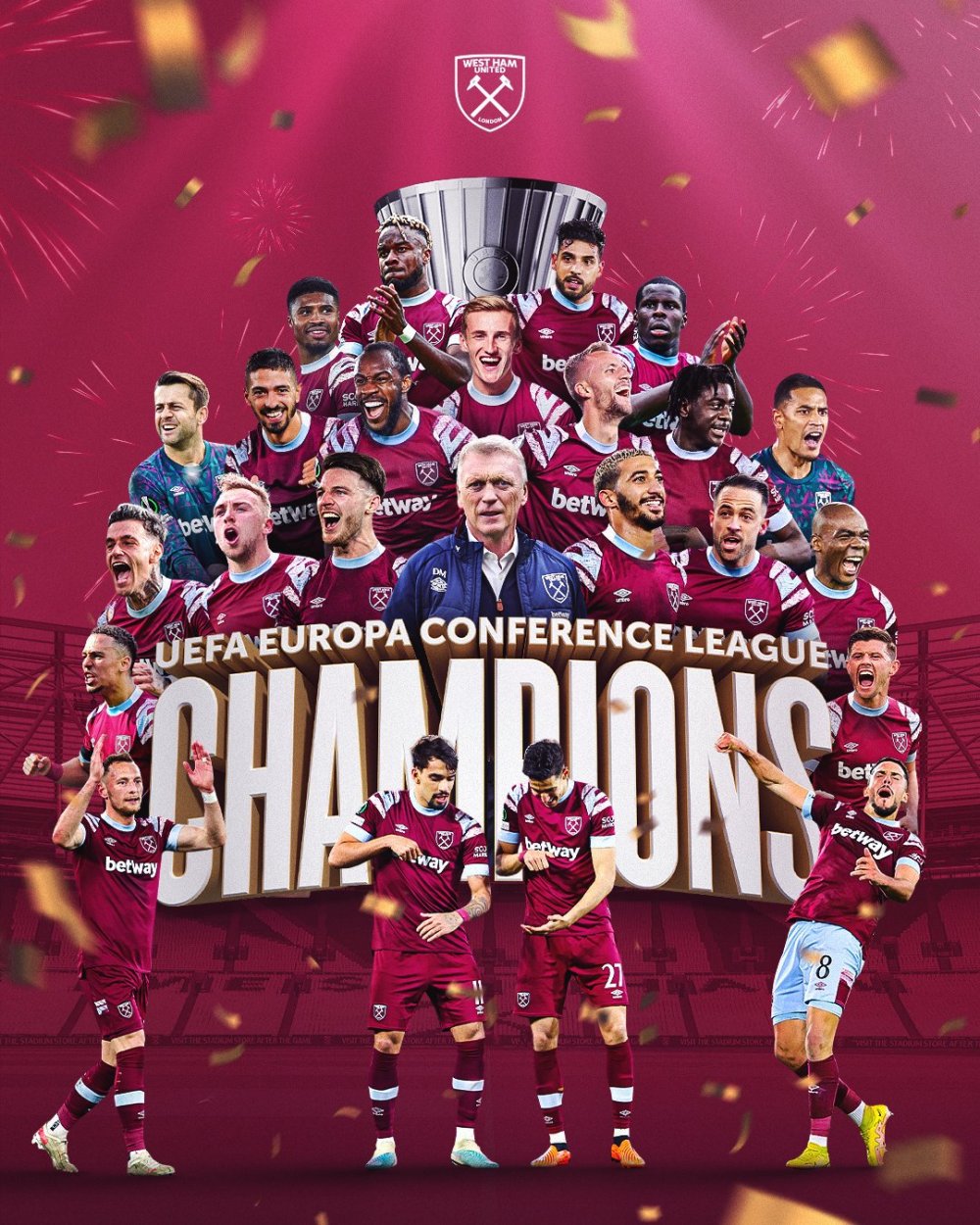UEFA  Avrupa Konferans Ligi'nde şampiyon West Ham United oldu
