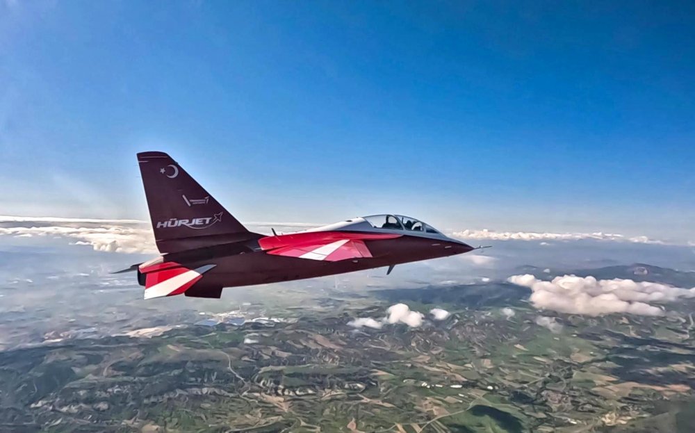 Hürjet, 10'uncu kez uçtu