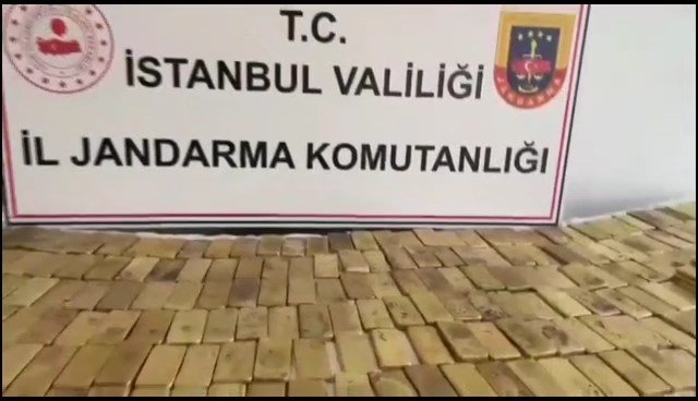 8 adrese sahte külçe altın operasyonu