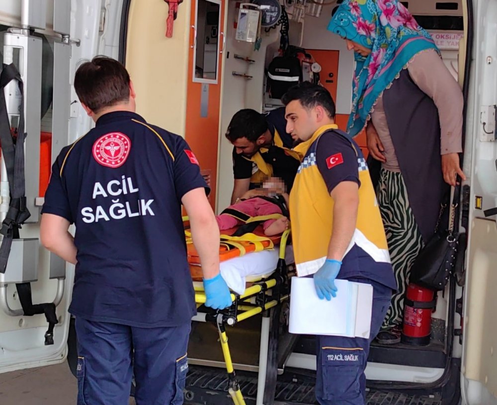 Balkondan düşen 2 yaşındaki Yusuf, yaralandı