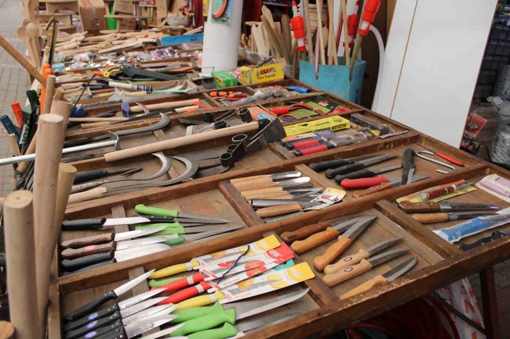 Kurban Bayramı öncesi bıçakçılarda hareketlilik başladı